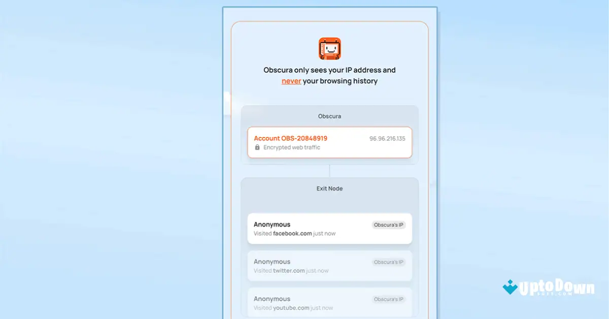 Obscura VPN for Mac \Uptodown Free Download screenshot 1