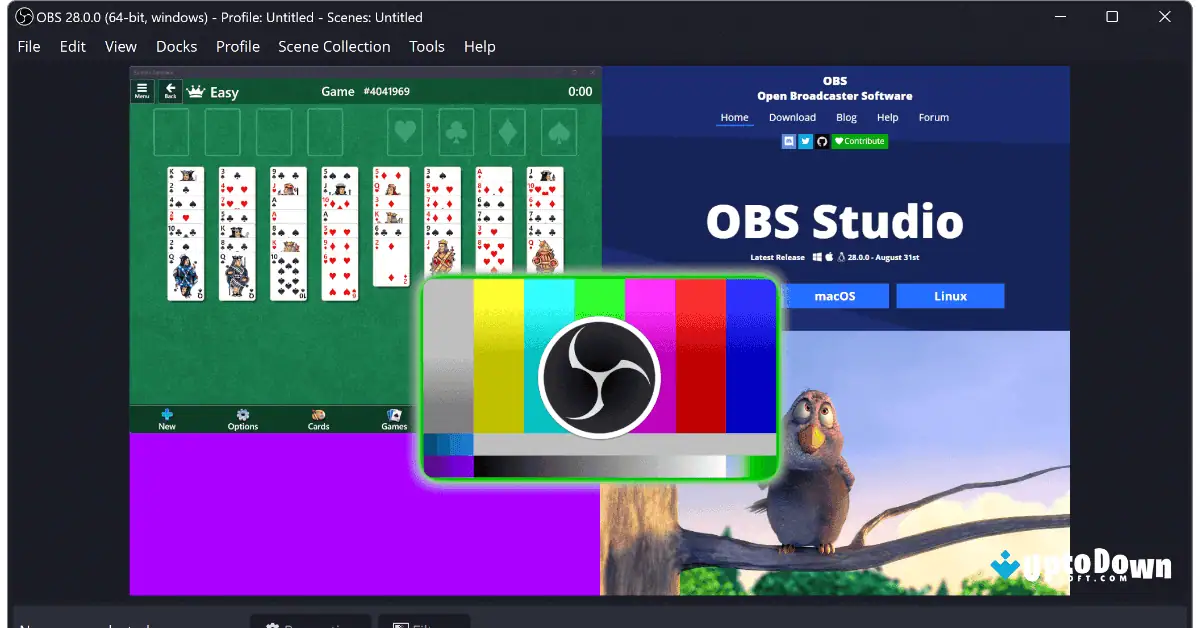OBS Screen Recorder Download for PC Uptodown screenshot 2