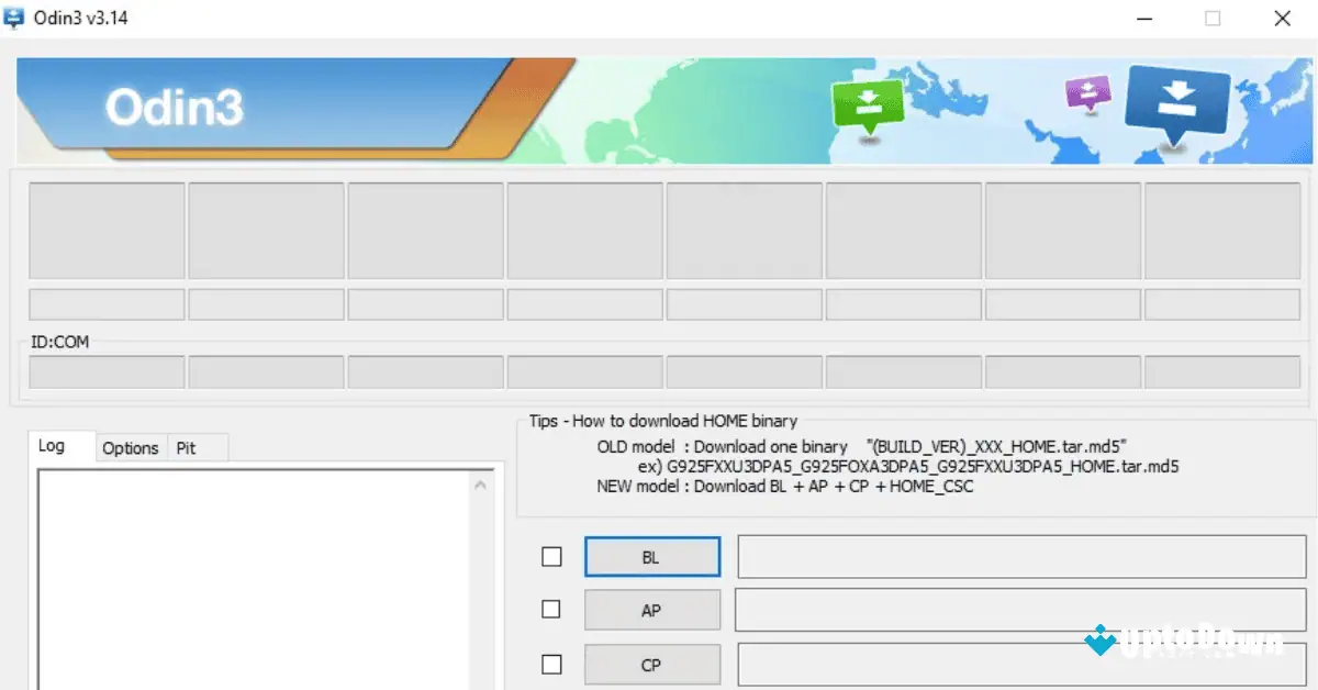 Odin3 Download (2025 Latest) for Win 11/10 screenshot 2