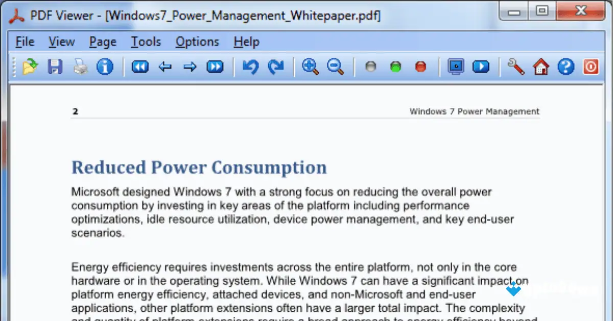 PDF Reader Free Download for Windows 7 64 bit screenshot 1