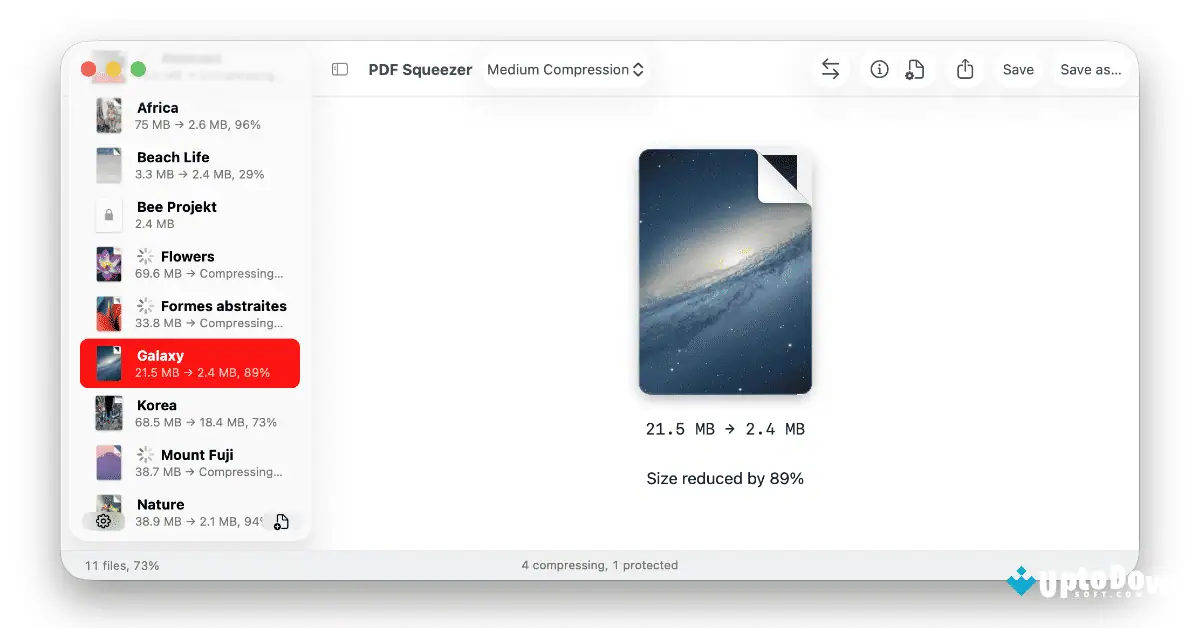 PDF Squeezer for Mac Download Uptodown 2026 screenshot 3