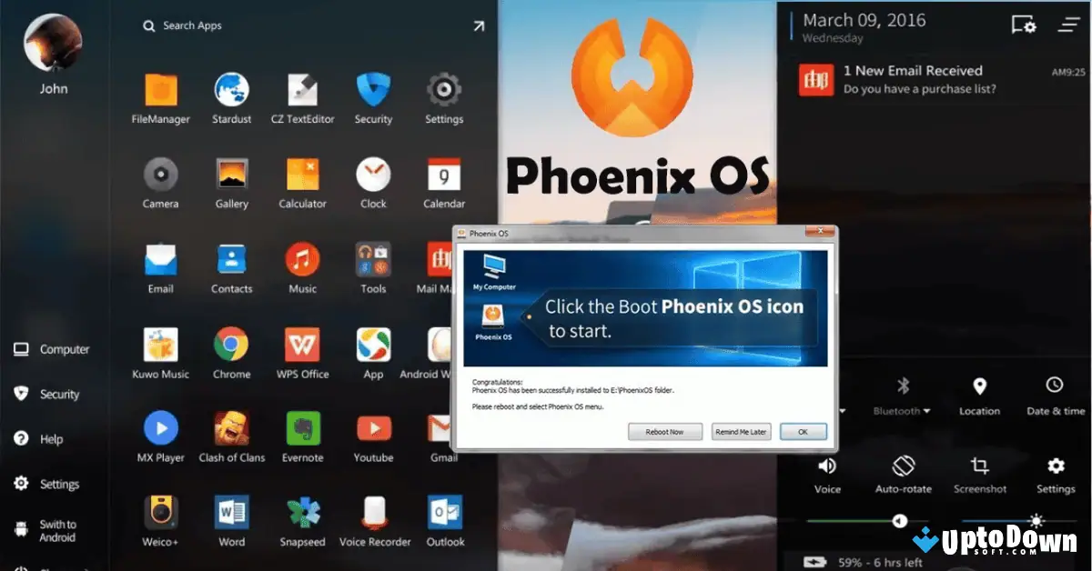 Phoenix OS Download (2025 Latest) for Win 11/10 screenshot 3