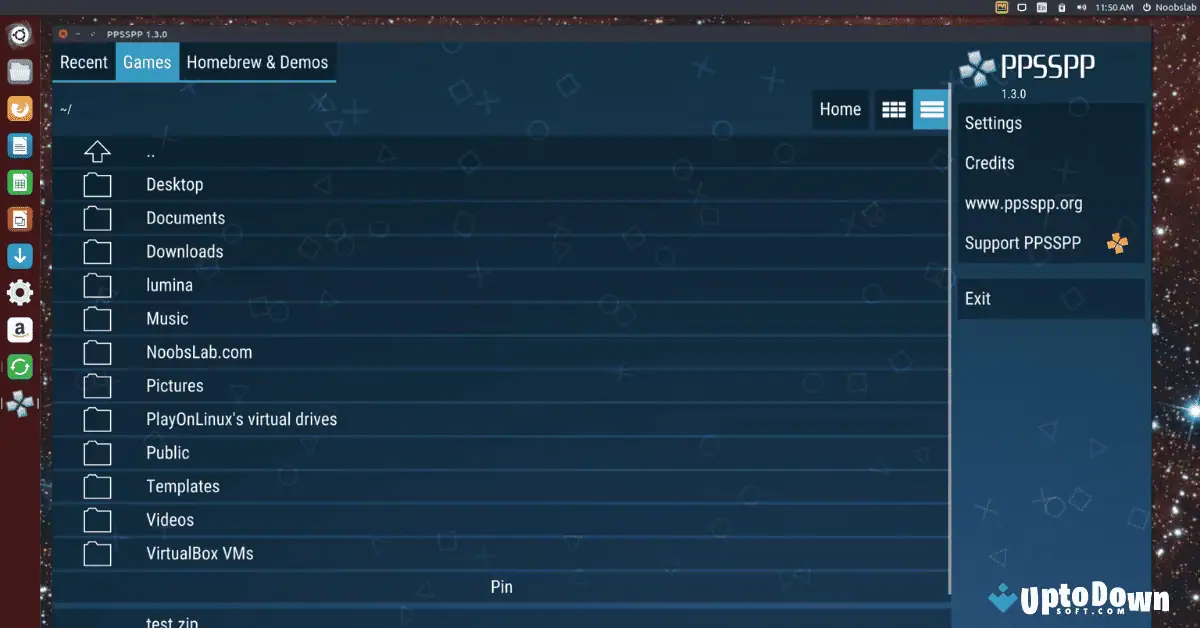 PPSSPP Download (2025 Latest) PlayStation Portable emulator for Windows screenshot 1