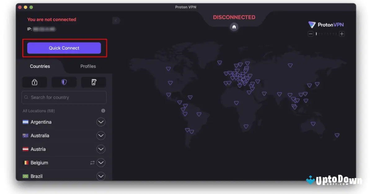 Proton VPN for Mac Download (2025 Latest) screenshot 1