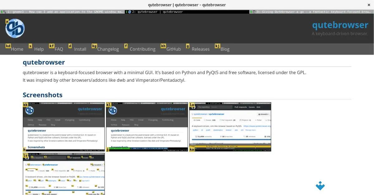 Qutebrowser for Mac Download (2026 Latest) screenshot 2