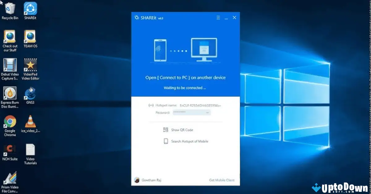Download SHAREit for PC Uptodown (2026) – Windows 10/11 screenshot 1