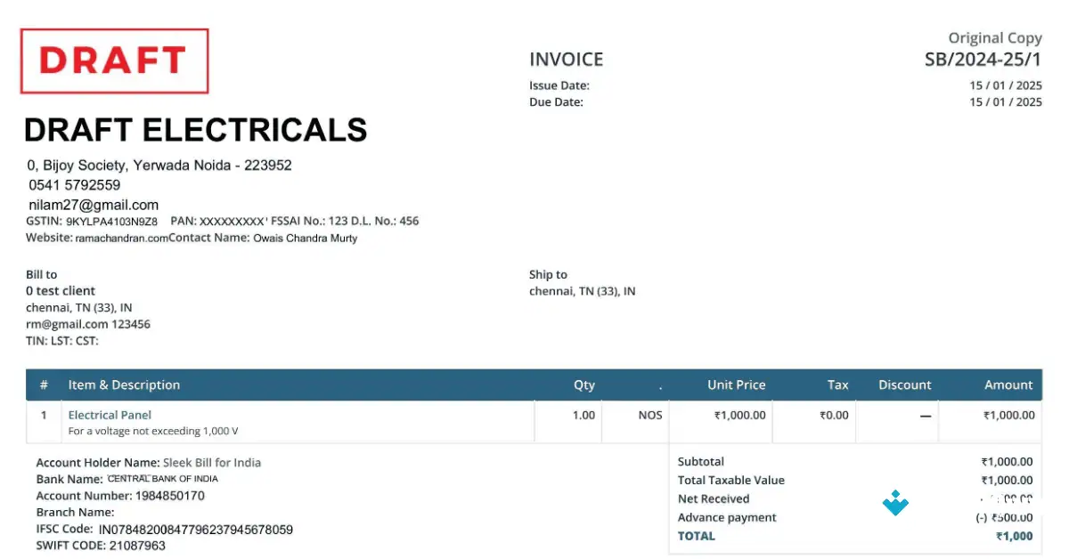 Sleek Bill Online for PC Uptodown 2026 screenshot 2