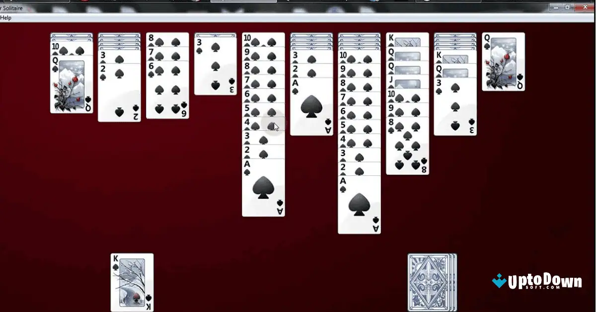 Spider Solitaire Free Download for Windows 7 Uptodown screenshot 3