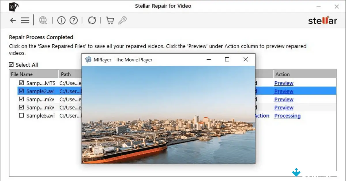Stellar repair for video for Mac Download (2026 Latest) screenshot 1