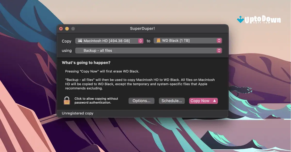 SuperDuper for Mac Download (2026 Latest) screenshot 2