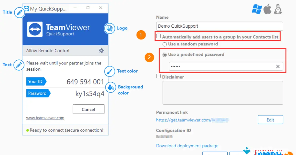 TeamViewer QuickSupport Download (2025 Latest) screenshot 3