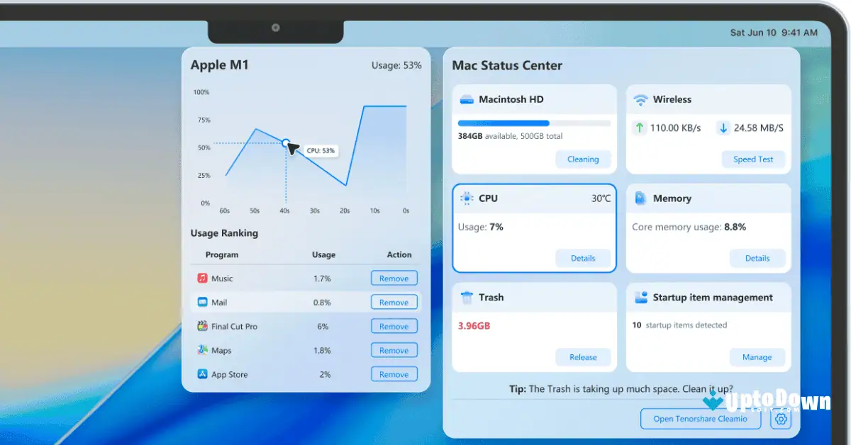 Tenorshare Cleamio for Mac Uptodown Free Download screenshot 1