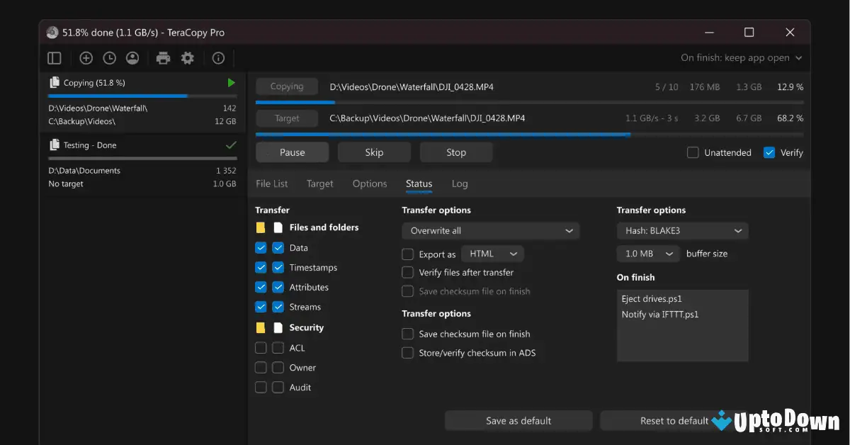 TeraCopy Download (2025 Latest) screenshot 3