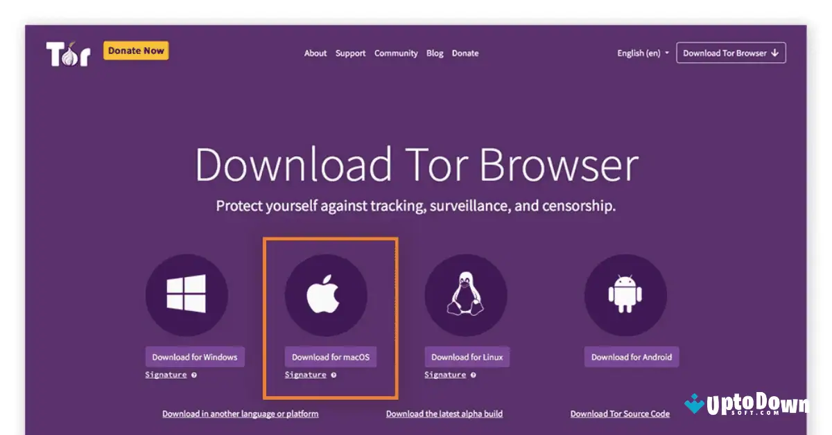 Tor Browser for Mac Download (2025 Latest) screenshot 3