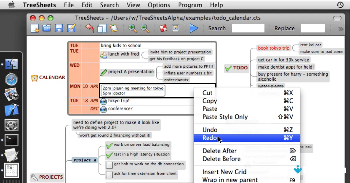 Treesheets for Mac Download Uptodown 2026 screenshot 2