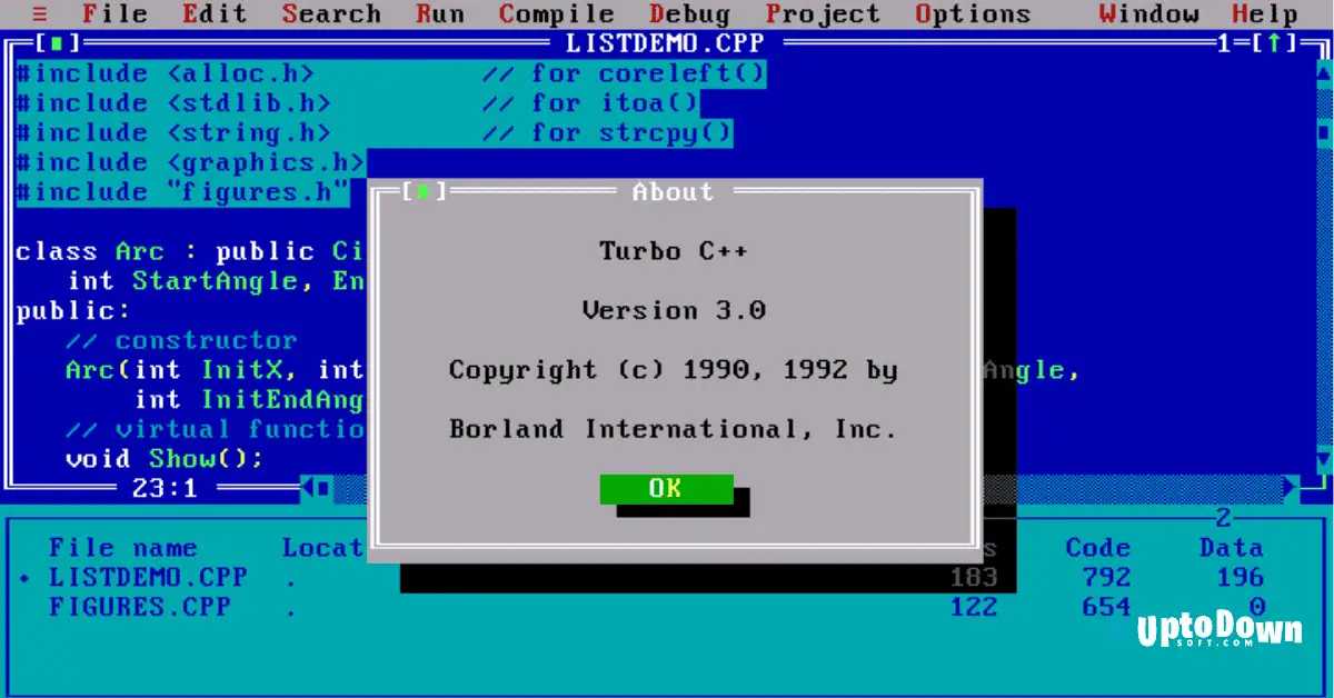Turbo C Compiler Download Free Uptodown screenshot 1