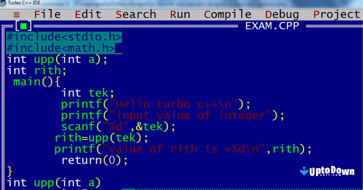 Turbo C Compiler Download Free Uptodown screenshot 3