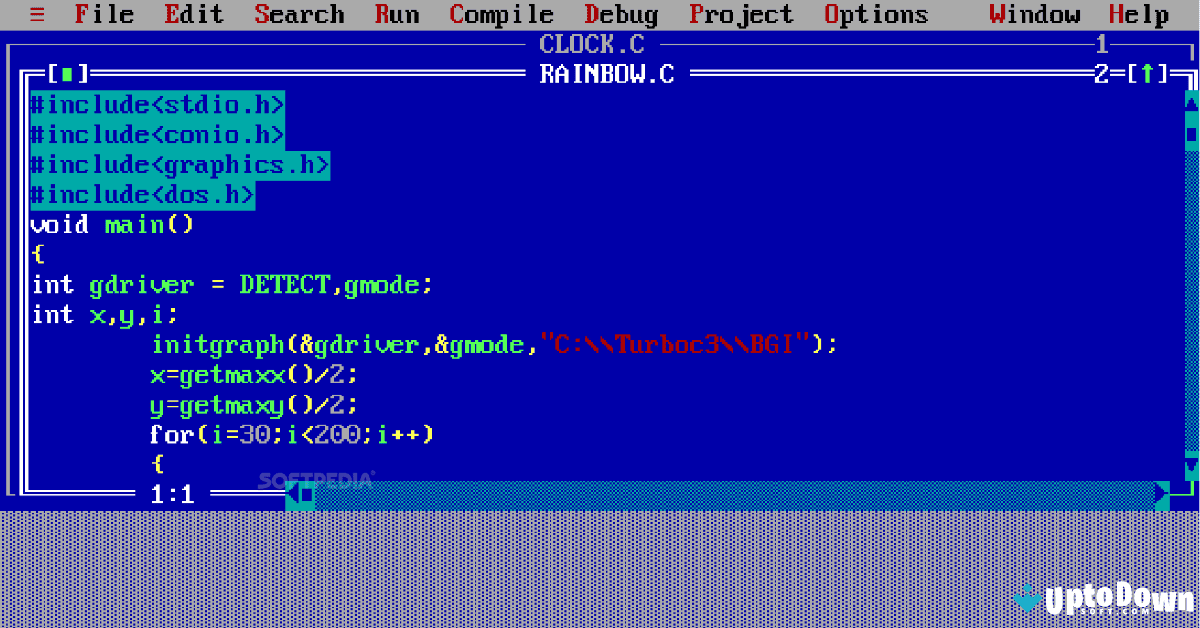 Turbo C++ Download (2025 Latest) for Win 11/10 screenshot 1