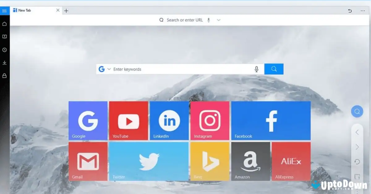 UC Browser for Desktop Free Uptodown Download in 2026 screenshot 1