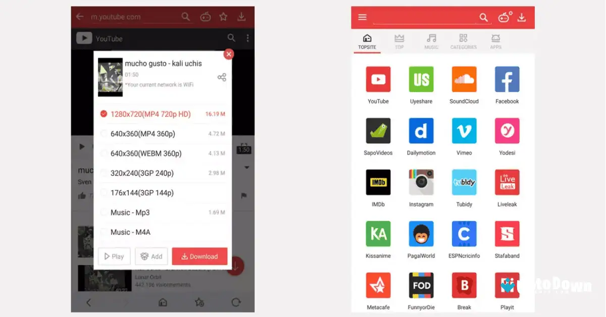 Vidmate Uptodown 5.3 Free Download 2026 screenshot 3