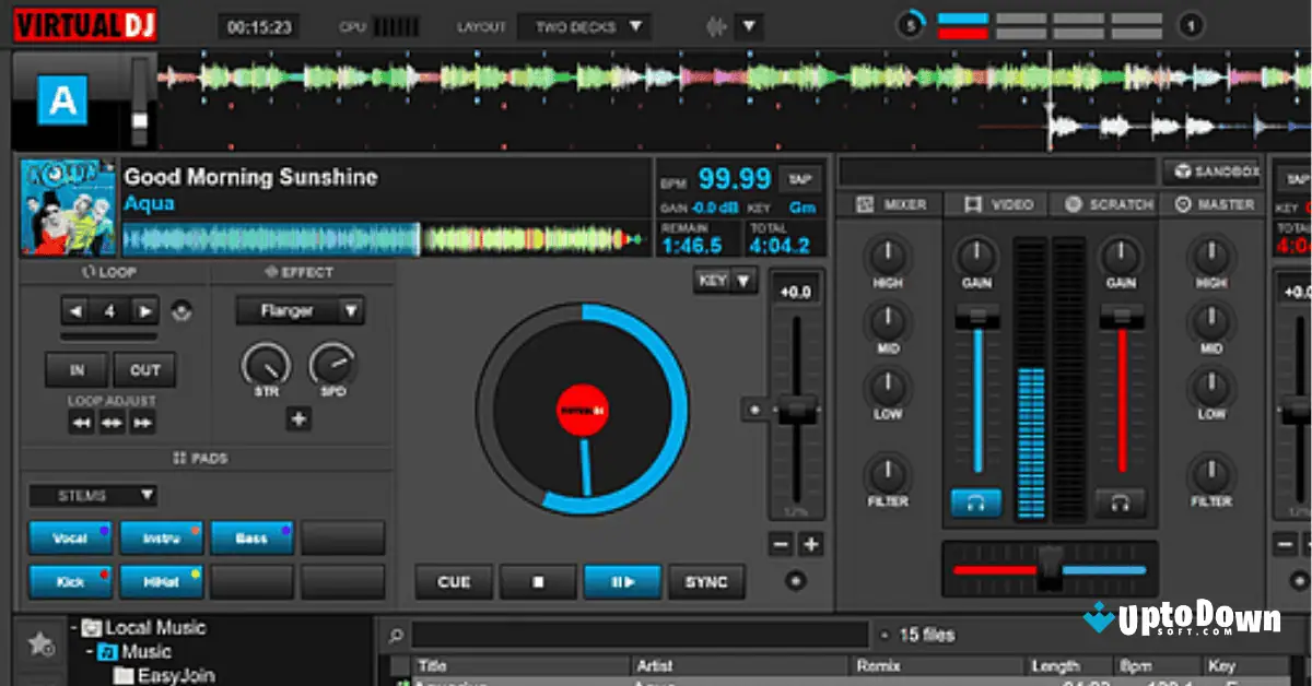 Virtual DJ Windows 7 32 bit Download Uptodown screenshot 3