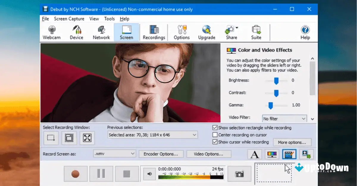 Webcam Free Download for Windows 7 Uptodown screenshot 2