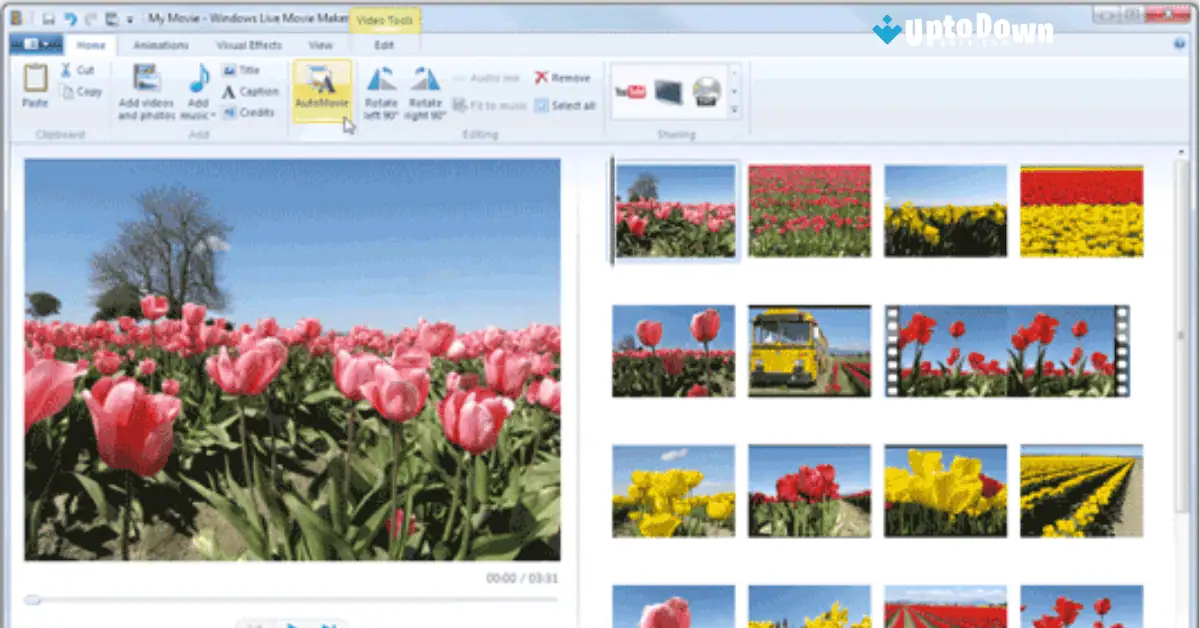 Windows Live Movie Maker Download (2025 Latest) screenshot 2