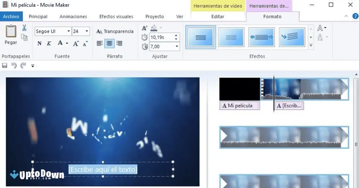 Windows Live Movie Maker Download (2025 Latest) screenshot 3