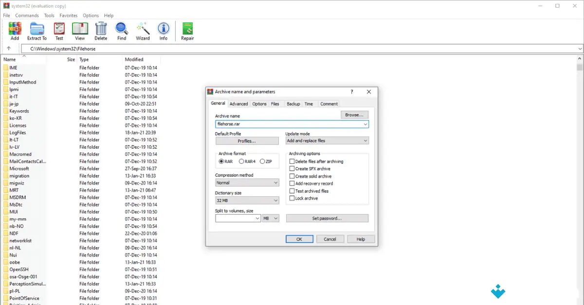 WinRAR (32-bit) Download (2025 Latest) screenshot 1