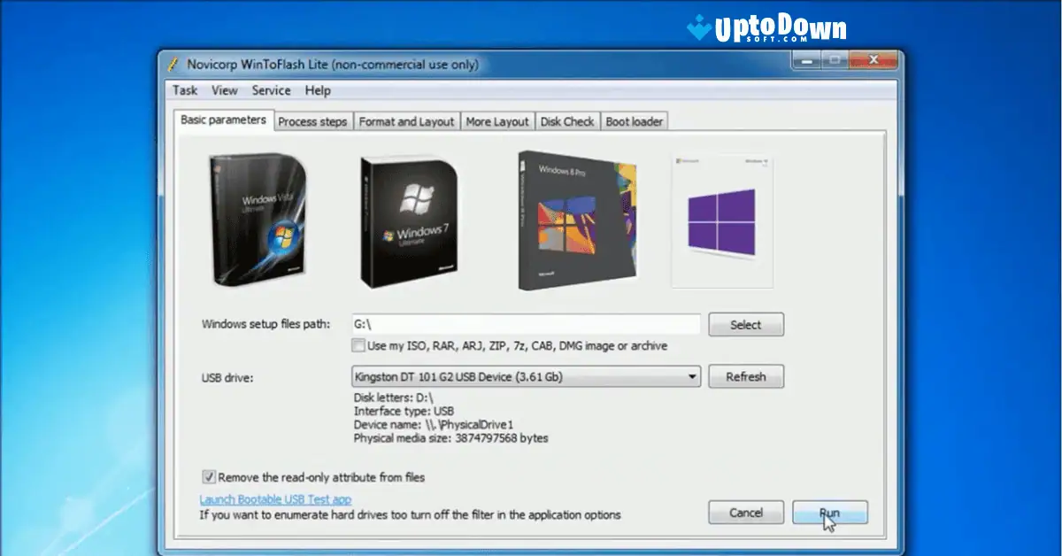 WinToFlash Download (2025 Latest) screenshot 2