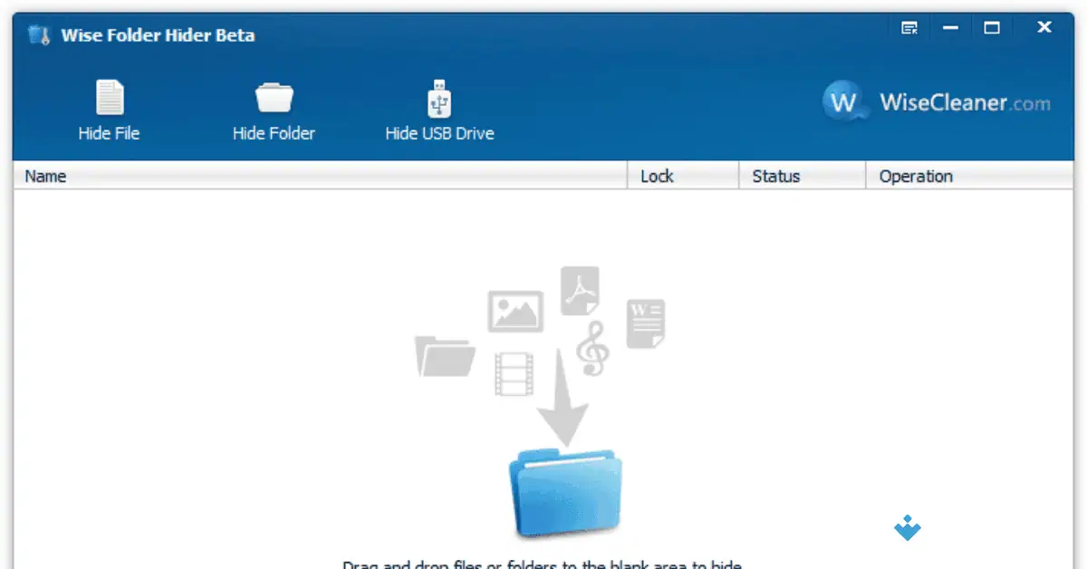 Wise Folder Hider Download (2025 Latest) screenshot 1