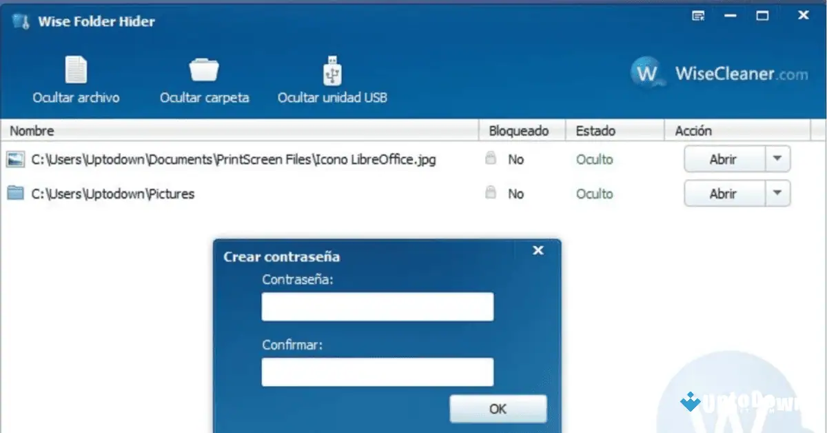 Wise Folder Hider Download (2025 Latest) screenshot 2