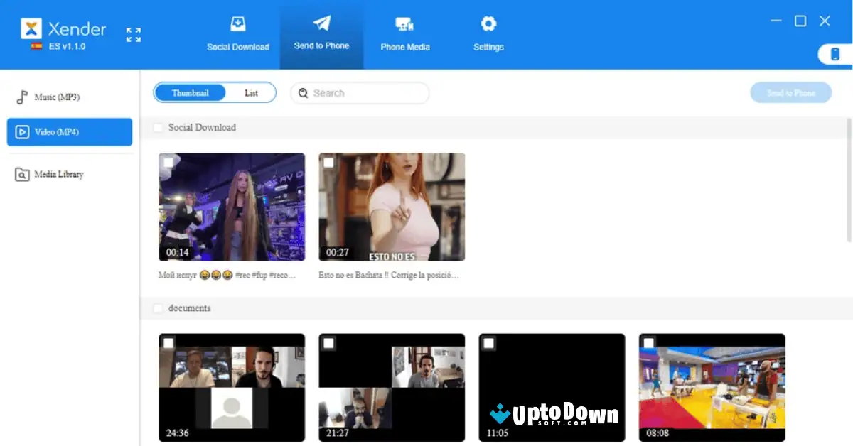 Download Xender for PC Free Uptodown Latest in 2026 screenshot 1