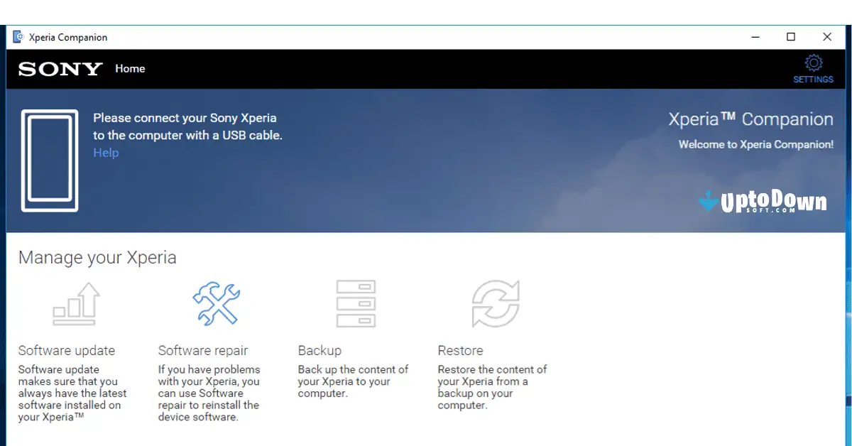 Xperia Companion Download (2025 Latest) screenshot 1