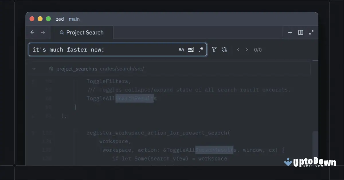 Zed for Mac Uptodown Free Download 2026 screenshot 1