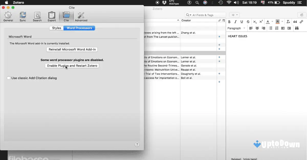 Zotero for Mac Download Uptodown 2026 screenshot 3